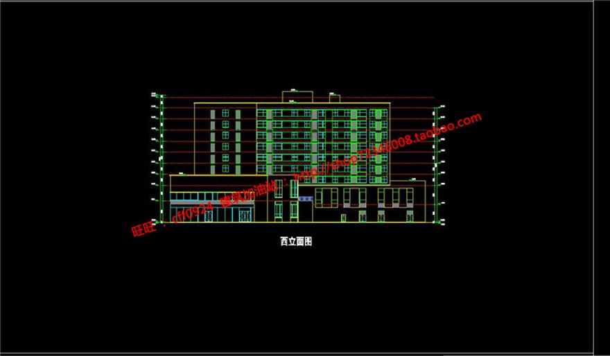 酒店式公寓游泳馆报批方案文本PPT设计cad平立剖效果图