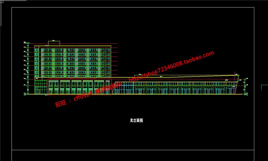 酒店式公寓游泳馆报批方案文本PPT设计cad平立剖效果图