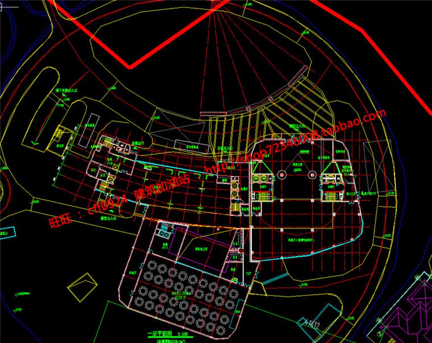 su模型+cad图纸+3Dmax+效果图全高档酒店现代风公建建筑建筑资源