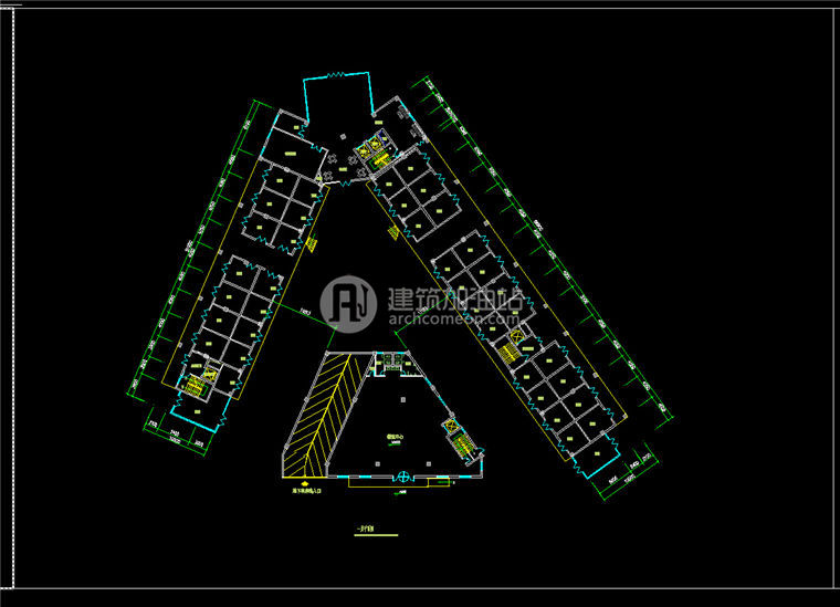 建筑图纸164酒店景观建筑规划项目设计su模型+模型酒店CAD方案图纸+效果图