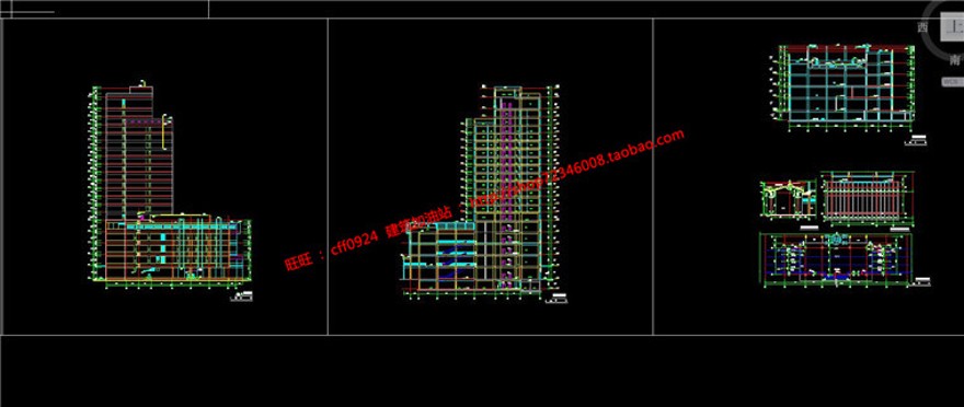 酒店宾馆旅社建筑方案设计高级建筑景观cad图纸su模型ppt