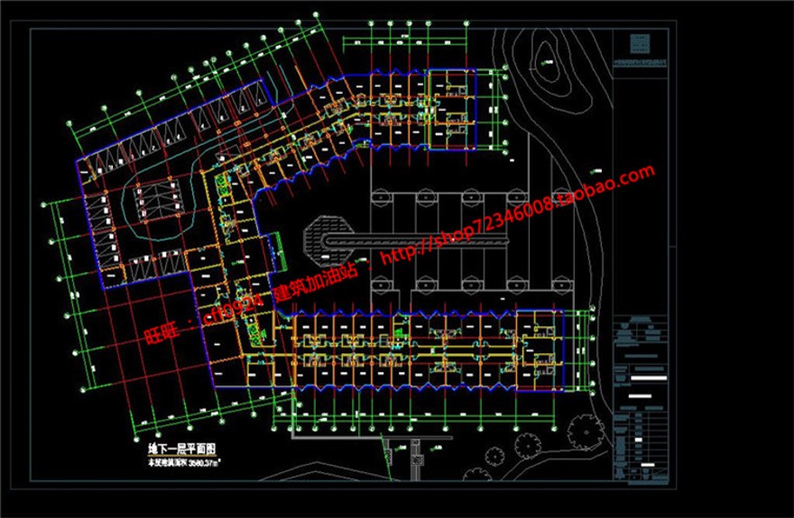 温泉度假村酒店设计SU模型及CAD图纸建筑创意设计方案文建筑资源