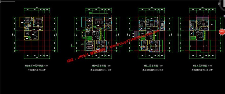 温泉度假村酒店设计SU模型及CAD图纸建筑创意设计方案文建筑资源