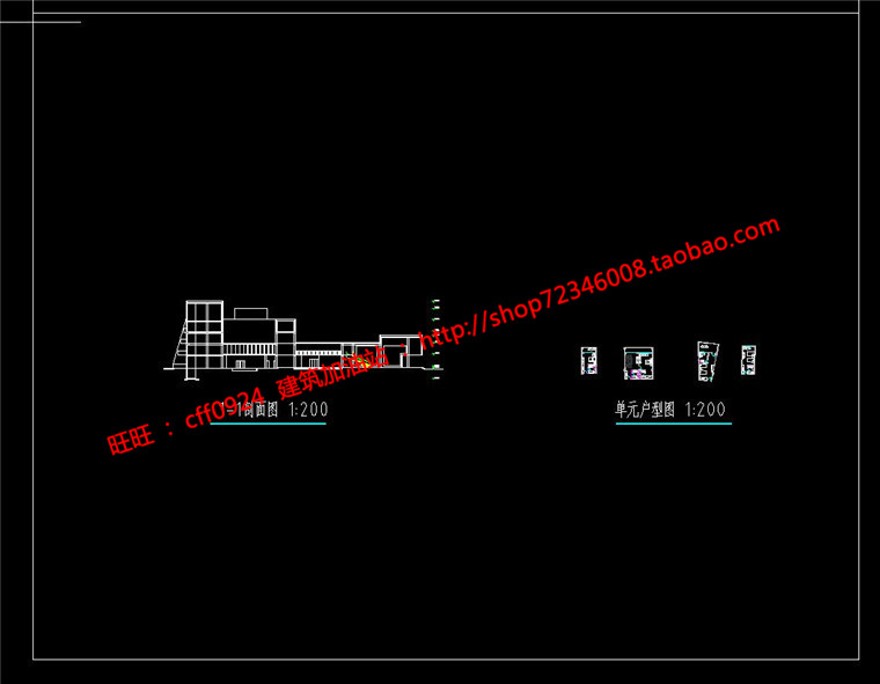 滨海温泉度假酒店设计cad图纸总图平面su模型