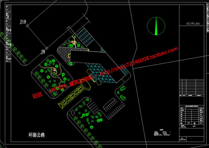 酒店宾馆建筑方案设计su模型+cad图纸