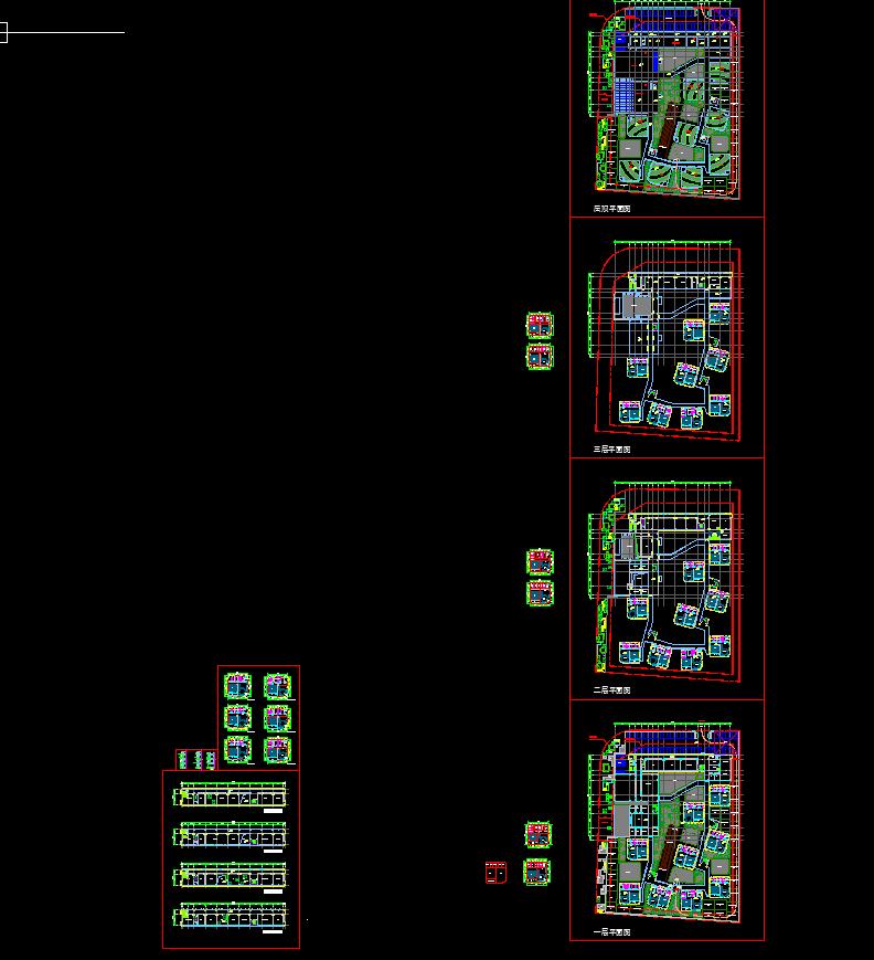 00227班现代风风格幼儿园设计方案文本（CAD+SU+文本）