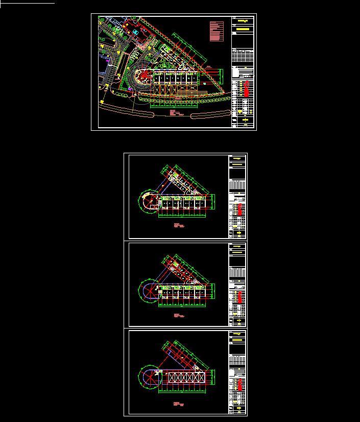 02912班幼儿园建筑方案设计（CAD+SU+效果图）