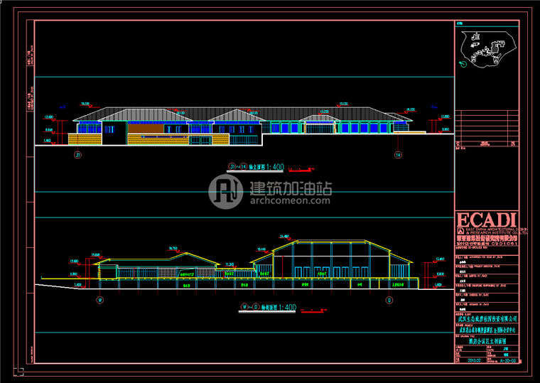 建筑图纸167酒店设计景观建筑规划项目酒店设计资料酒店cad图纸/SU模型方案图