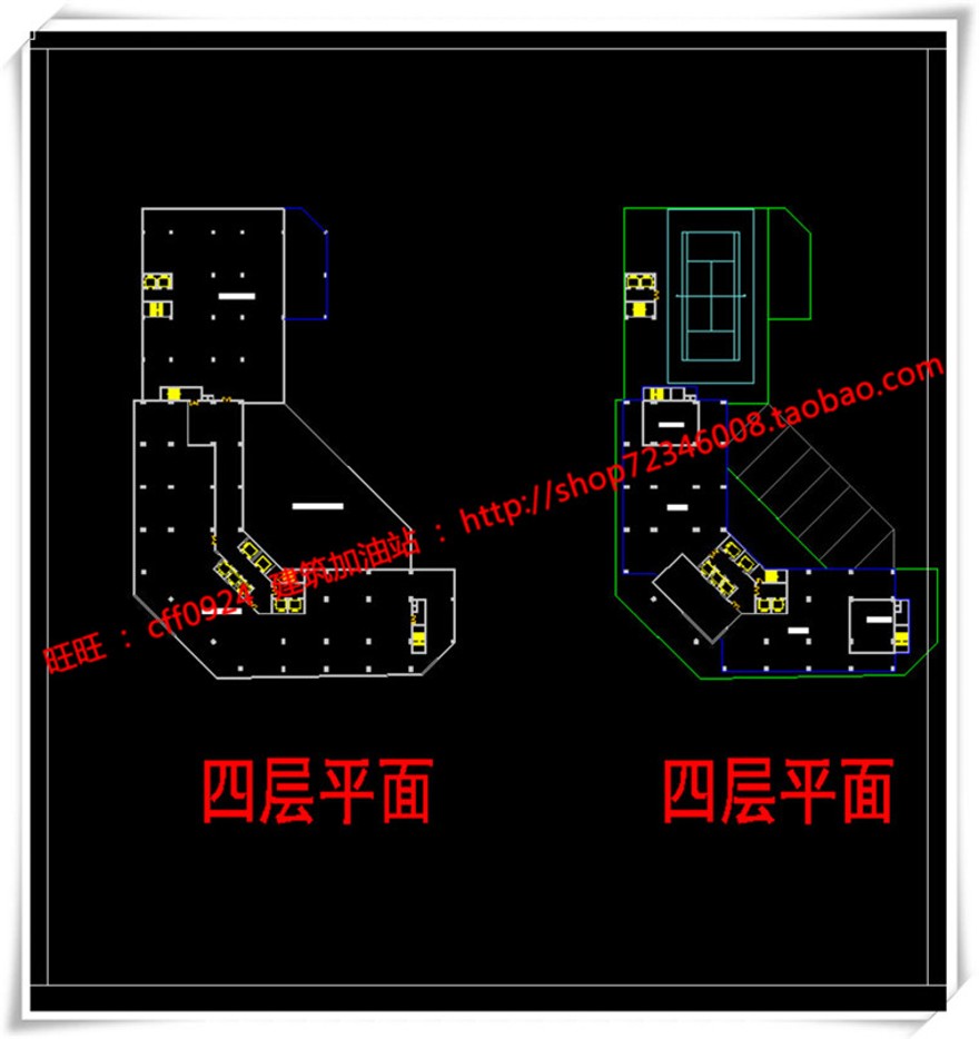 建筑图纸180萧山公建酒店/四星酒店cad平立面图纸+su模型+效果图+3D