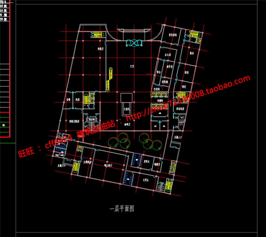 su模型+cad图纸全快捷酒店宾馆建筑方案设计