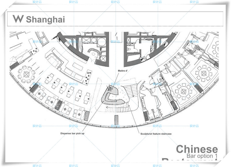 完整上海外滩W酒店效果图+CAD施工图+物料+实景图+方案