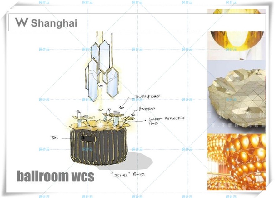 完整上海外滩W酒店效果图+CAD施工图+物料+实景图+方案