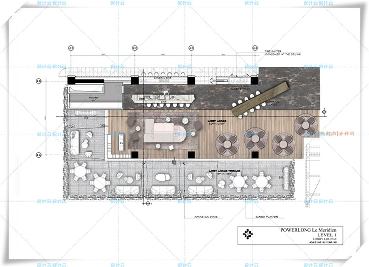 完整HBA上海闵行宝龙艾美酒店+方案+效果图+CAD施工图+七宝建筑资源