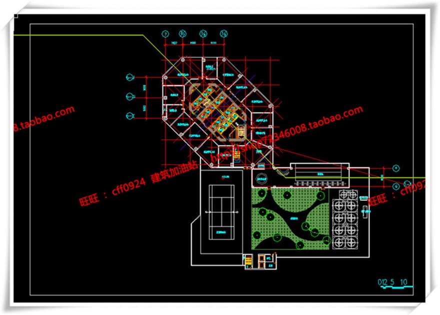 建筑资源84高层住宅办公设计SU模型+cad图纸+效果图+3Dmax