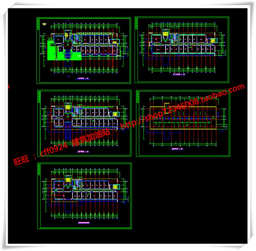 建筑资源88产业办公/园区办公/办公楼SU模型+cad图纸+ppt文本