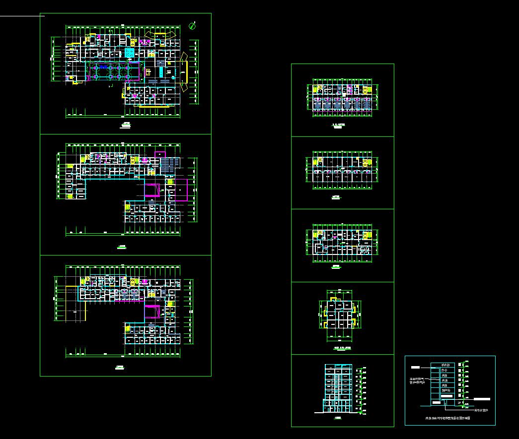 027嵊州·甘霖镇卫生医院（CAD+文本）