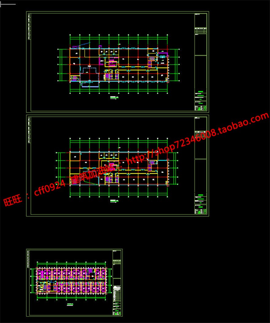 商务办公精装公寓cad平立剖效果图文本建筑景观规划资料高层住宅酒店建筑资源