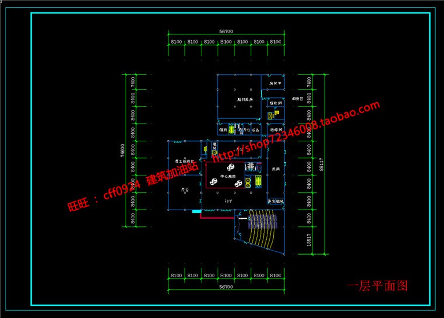 cad图纸+效果图+文本商务办公科研产业园办公楼建筑建筑资源