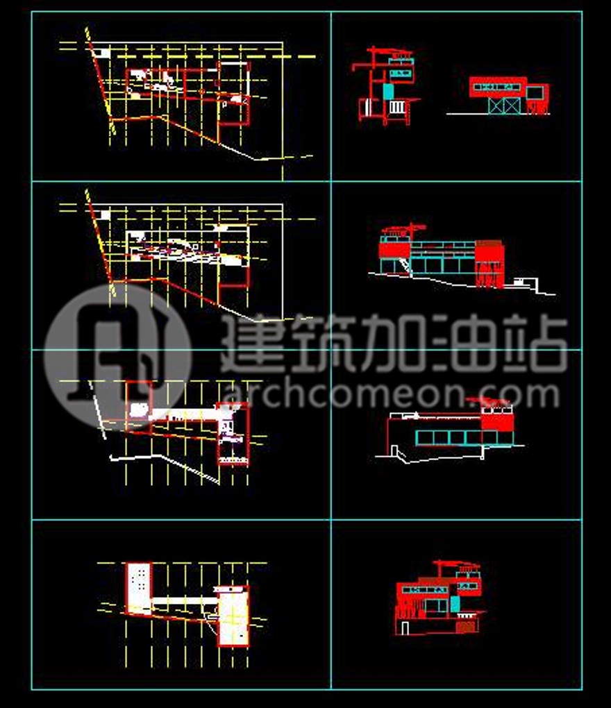 大师商业别墅大师资料SU模型cad图纸pptSketchup模型商业别墅全套J建筑资源