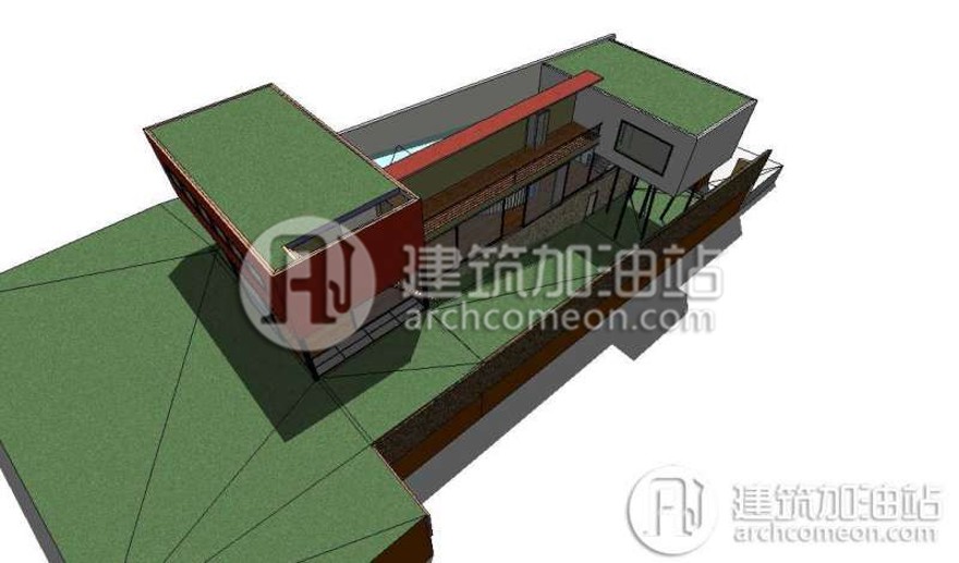 大师商业别墅大师资料SU模型cad图纸pptSketchup模型商业别墅全套J建筑资源