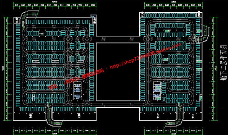 电力生产调度中心办公楼方案cad总图平立剖效果图文建筑资源