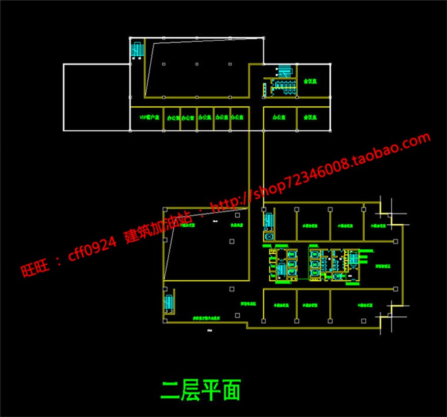 银行办公高层住宅景观建筑规划项目设计CBDsu模型cad图纸效果图