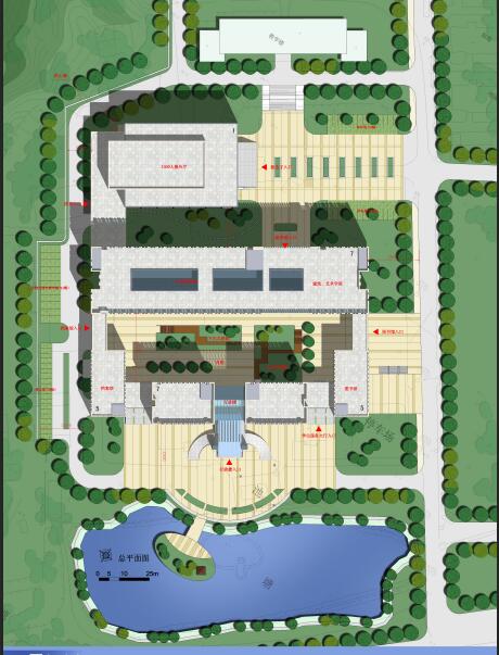 南京工业大学办公行政楼（CAD+SU+文本）