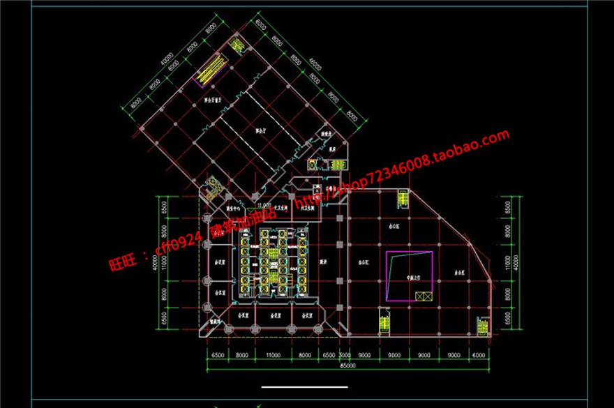 办公楼设计精选中标景观建筑规划项目cad图纸su模型效果图文本