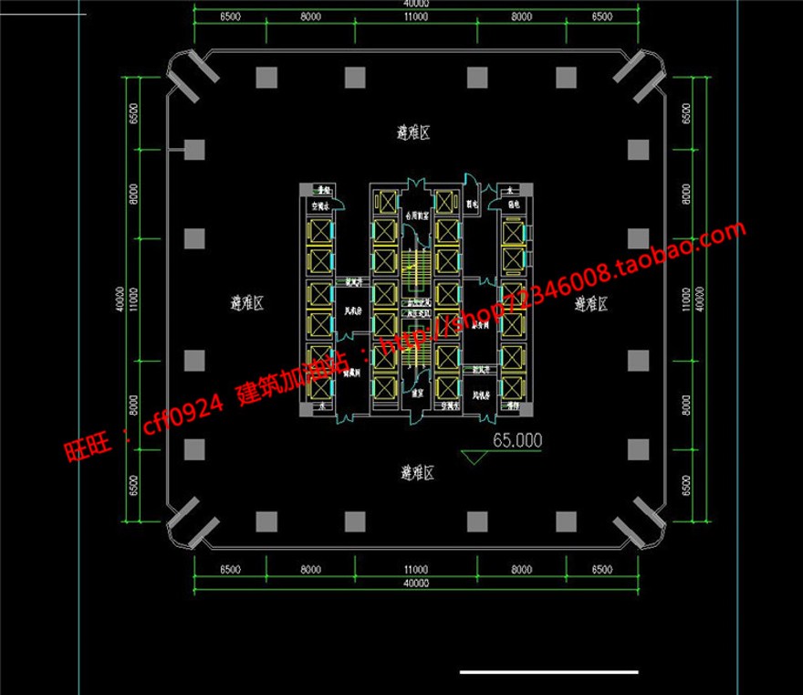 办公楼设计精选中标景观建筑规划项目cad图纸su模型效果图文本