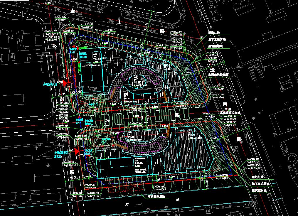 013高嘉商务广场规划建筑设计（CAD+文本）