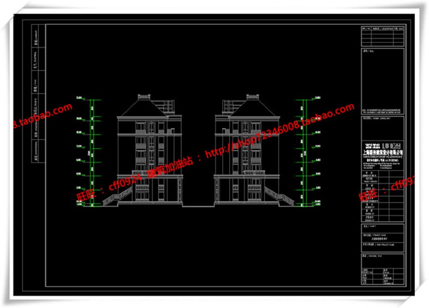 建筑图纸290花园洋房住宅/多层住宅楼全套设计有SU模型/sketchup模型建筑资源