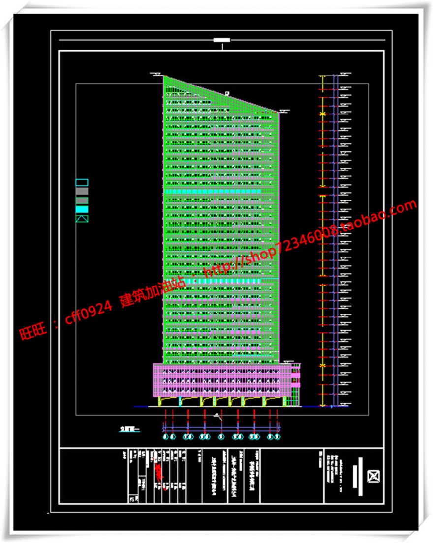 建筑图纸289新世纪多层住宅住宅景观建筑规划项目全套sketchup模型+cad图纸+效果建筑资源