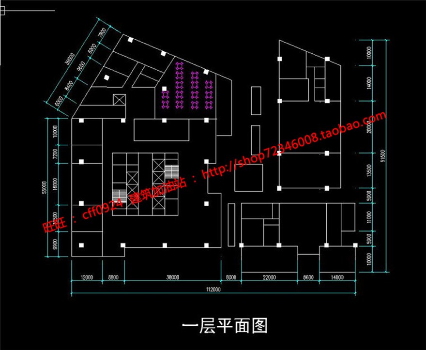 高层住宅办公楼竞赛资料写字楼cad图纸su模型效果图psd