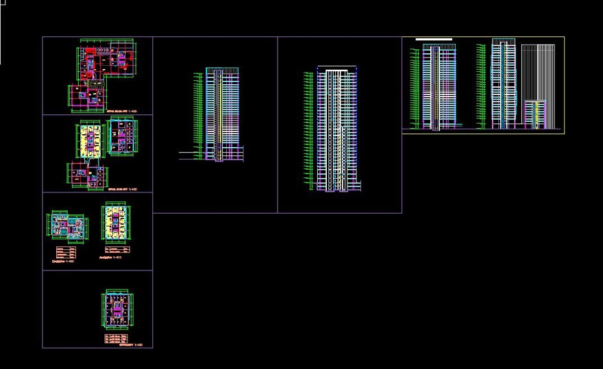 070长城笋岗城市规划设计设计综合体景观建筑规划项目（CAD+文本）