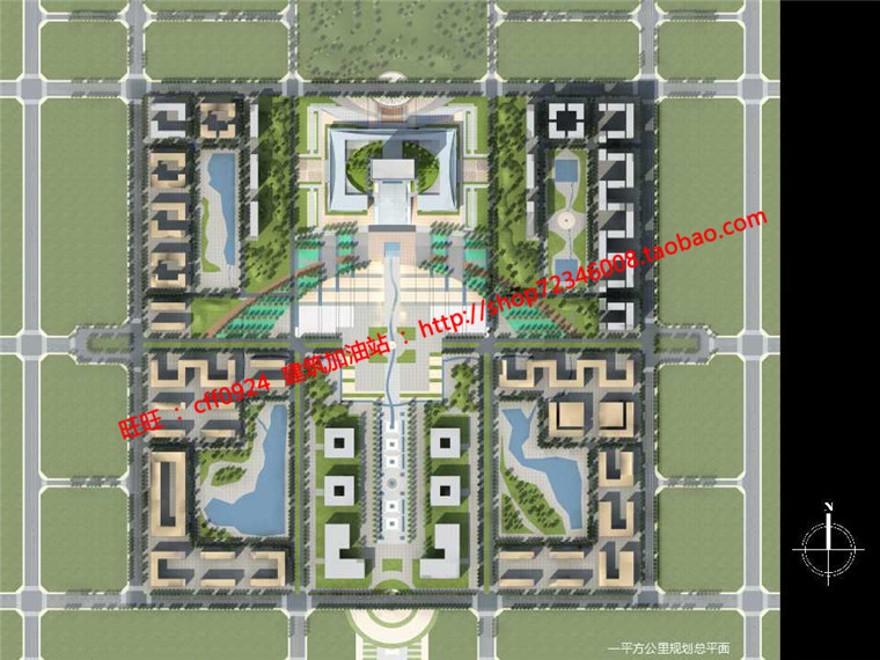 高层住宅现代风行政办公楼设计cad总图平面su模型文本jpg效建筑资源