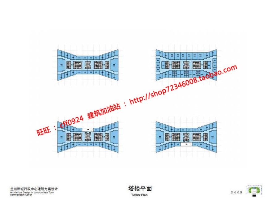 高层住宅现代风行政办公楼设计cad总图平面su模型文本jpg效建筑资源