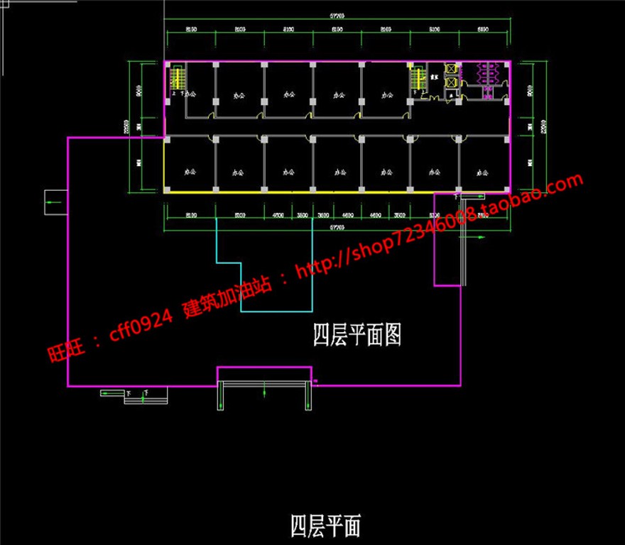 港务中心综合办公楼原创设计cad图纸su模型效果图文本