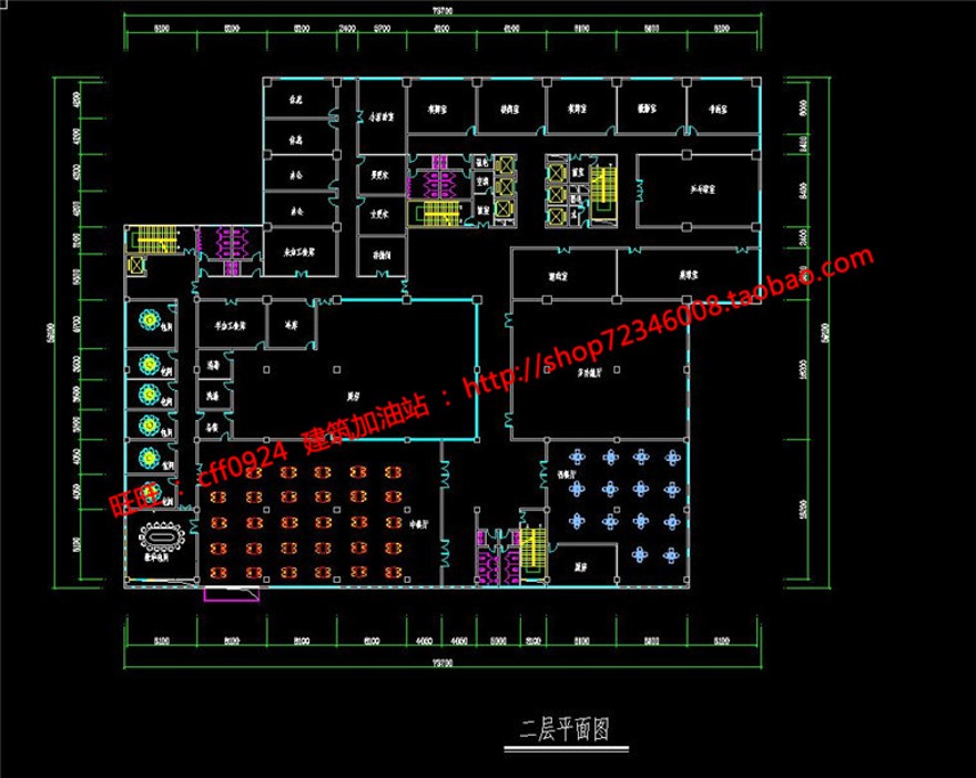 高层住宅办公楼建筑方案设计su模型+cad图纸+文本