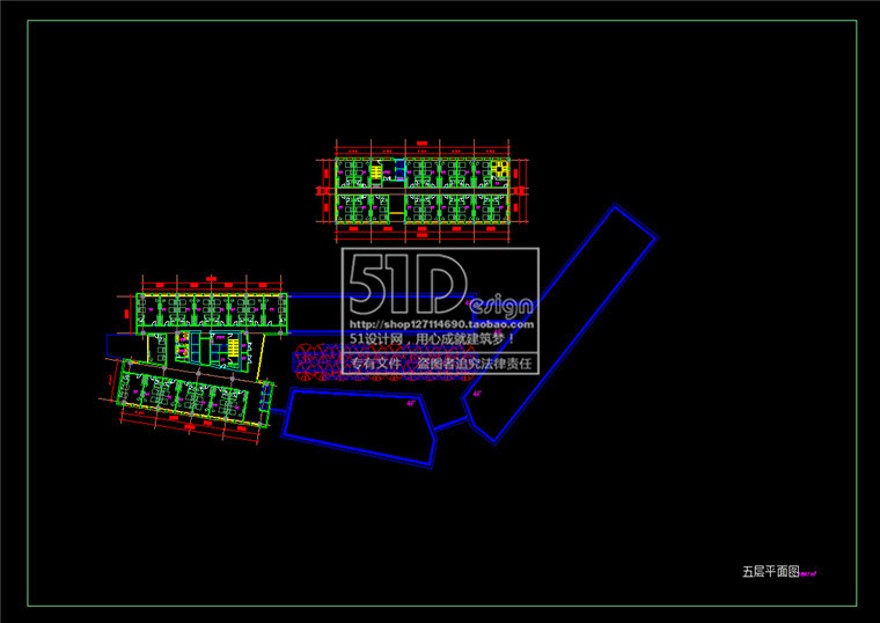 SU商业设计综合体模型办公cad图纸总图平面建筑方案