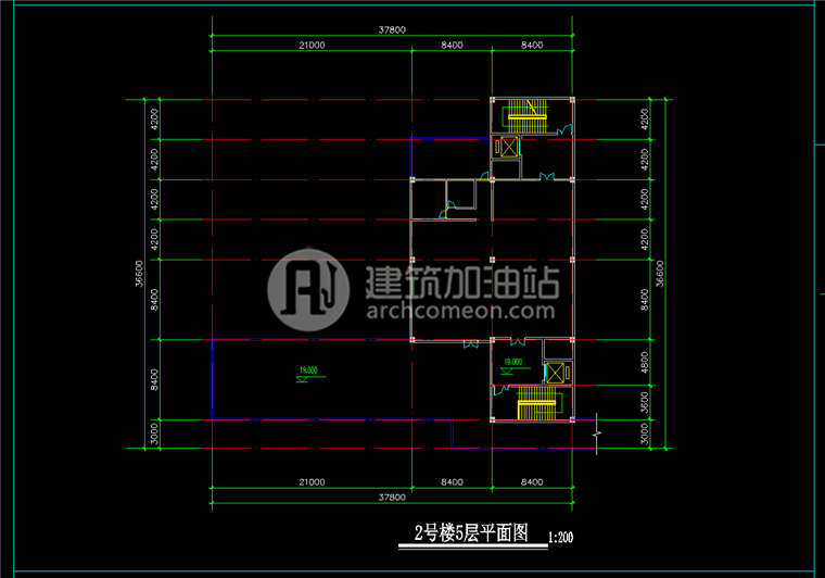 建筑资源70贵广办公园景观区设计办公楼cad图纸SU模型效果图