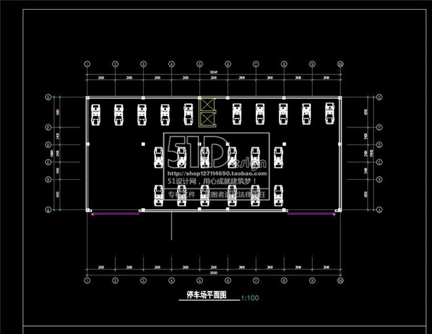 多层办公楼设计图建筑cad平面立面su模型效果图原创建筑资源