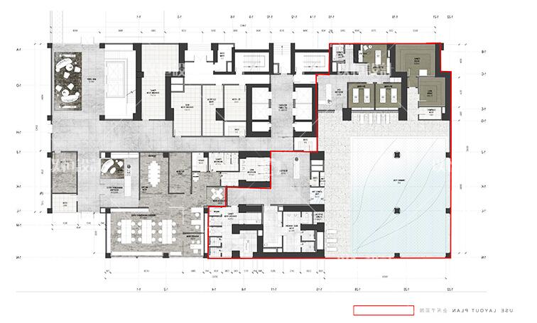 资源素材办公会所设计方案简欧低奢私人建筑景观CAD+平面效果图