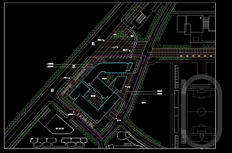 成套-大学学校实训楼/办公楼单体设计文本及CAD/SU模型