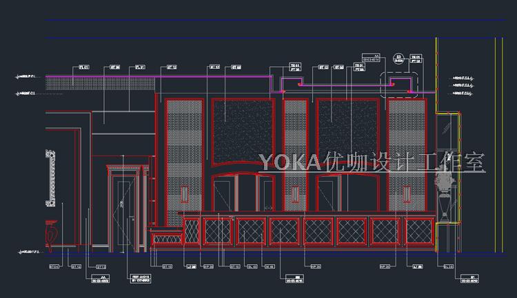 完整办公室建筑景观写字楼CAD施工图纸方案平面节点效果图片建筑资源