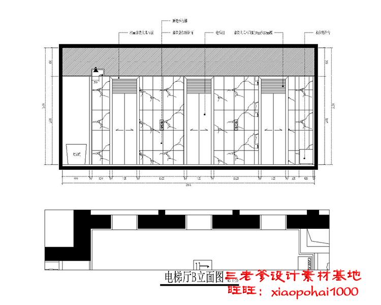 完整办公室建筑景观写字楼CAD施工图纸方案平面节点效果图片建筑资源