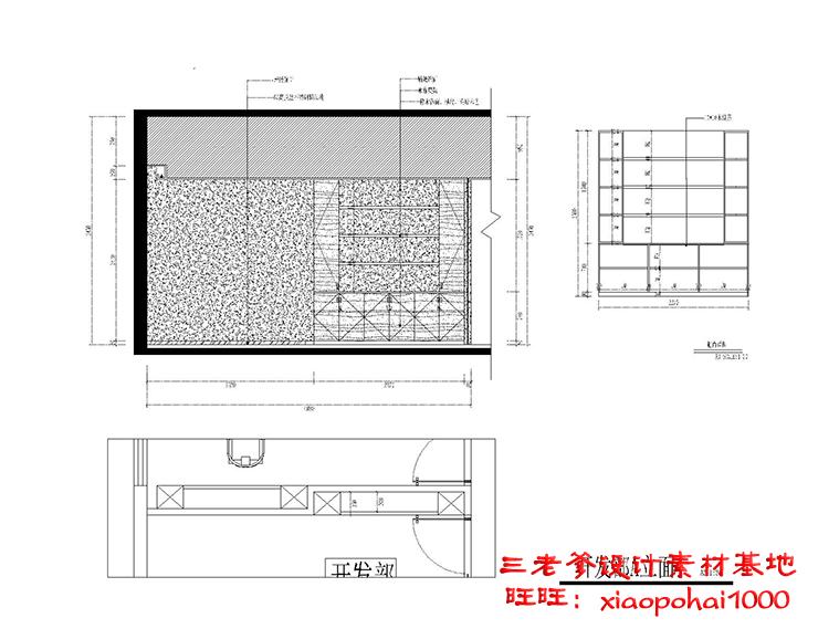 完整办公室建筑景观写字楼CAD施工图纸方案平面节点效果图片建筑资源