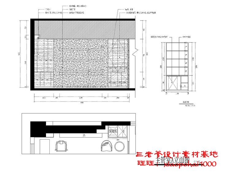 完整办公室建筑景观写字楼CAD施工图纸方案平面节点效果图片建筑资源