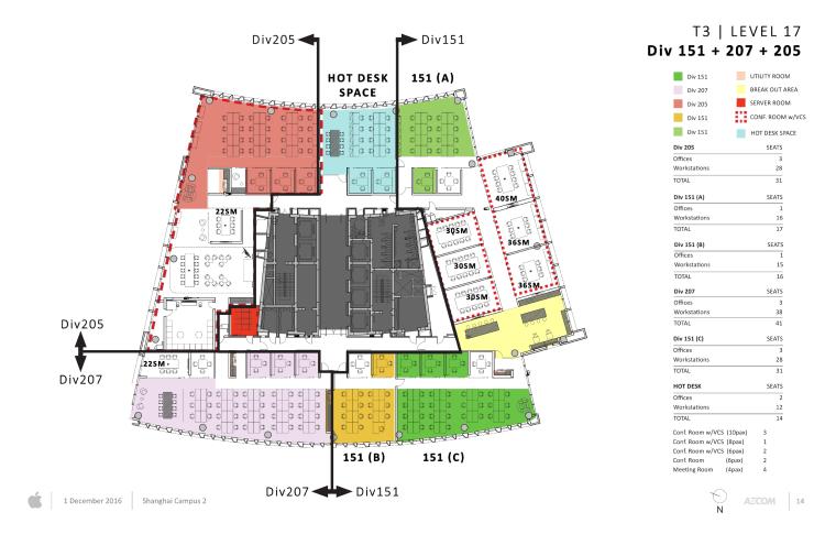 完整AECOM苹果Apple上海2号园区办公室CAD施工图+效果图+机电