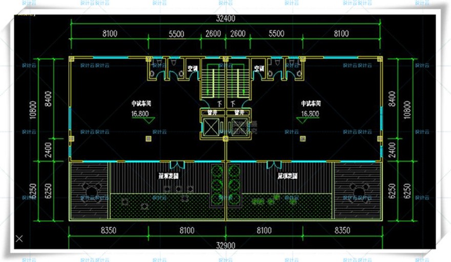 完整办公商务创意产业园su+cad+效果图/现代风多高层住宅建筑方建筑资源