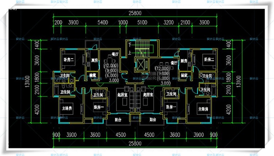 完整办公商务创意产业园su+cad+效果图/现代风多高层住宅建筑方建筑资源